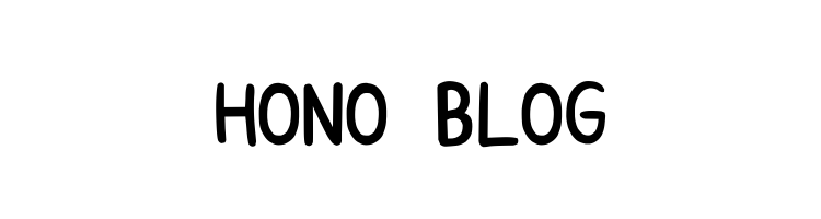 HONO BLOG
